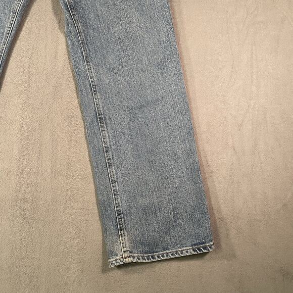 Diamond Gusset Men’s Jeans Zipper Fly Straight Leg Denim Jeans 33x29 - Picture 2 of 9